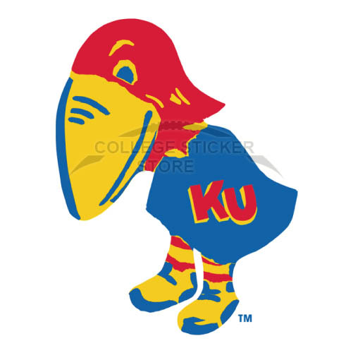 Design Kansas Jayhawks Iron-on Transfers (Wall Stickers)NO.4700
